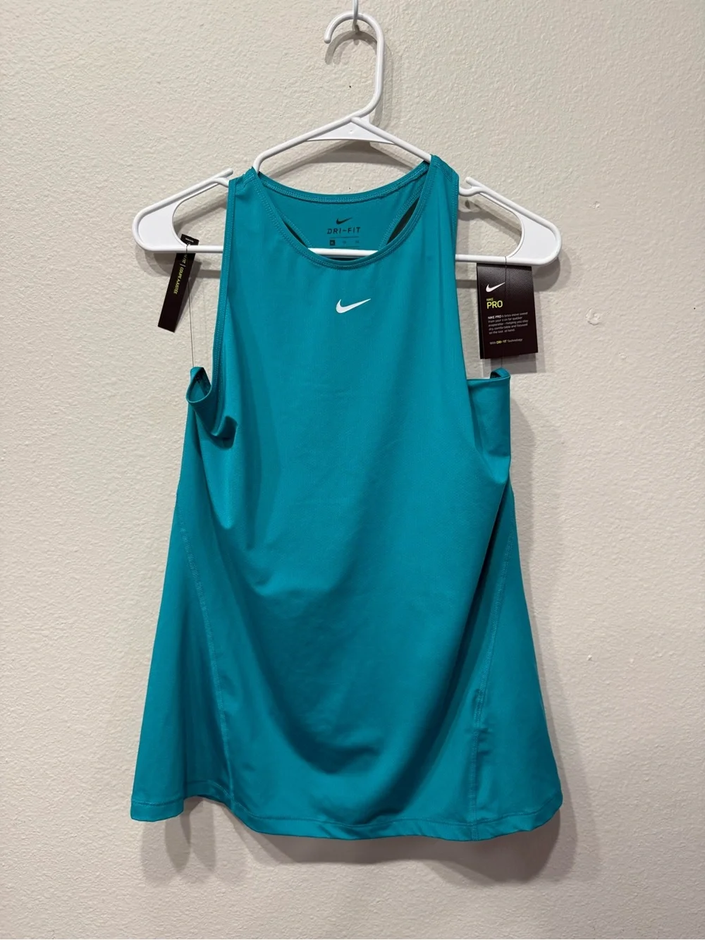 Nike Teal Athletic Dri-FIT Tank Top
